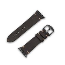 Lade das Bild in den Galerie-Viewer, Apple Watchband Alex II Vintage Schwarz 42/44/45/49 mm