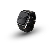 Lade das Bild in den Galerie-Viewer, Apple Watchband Alex II Vintage Schwarz 42/44/45/49 mm