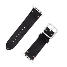 Lade das Bild in den Galerie-Viewer, Apple Watchband Alex Vintage Schwarz 42/44/45/49 mm