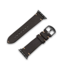 Lade das Bild in den Galerie-Viewer, Apple Watchband Alex II Vintage Schwarz 42/44/45/49 mm
