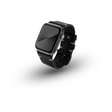 Lade das Bild in den Galerie-Viewer, Apple Watchband Alex II Vintage Schwarz 42/44/45/49 mm
