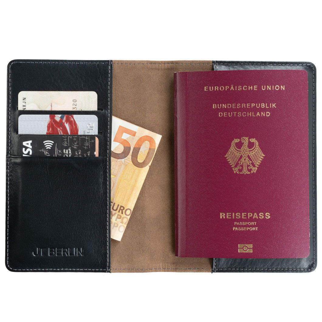 Reisepassetui Tegel black